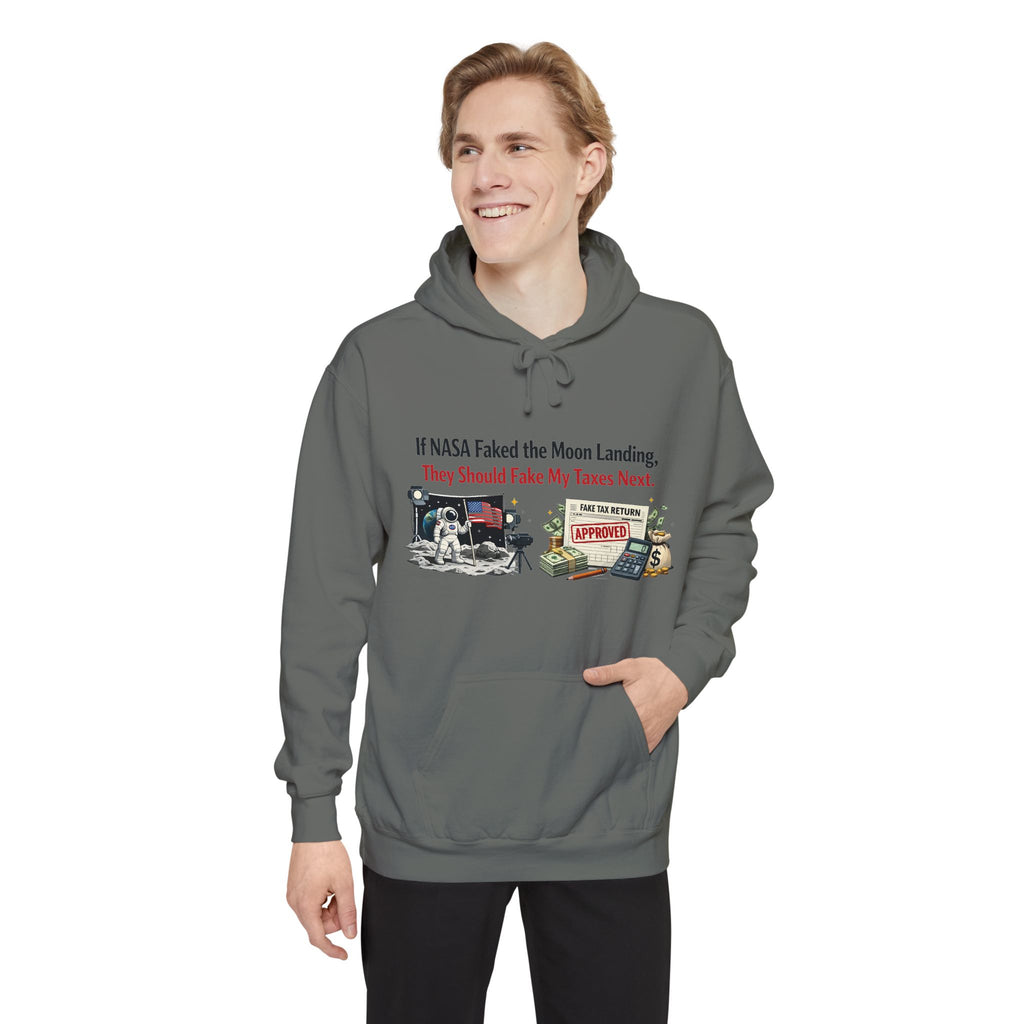 They Lied About Both | Garment-Dyed Hoodie — AttitudeShirts