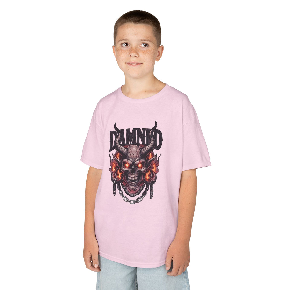 Color: Light Pink | Damned Kids Tee