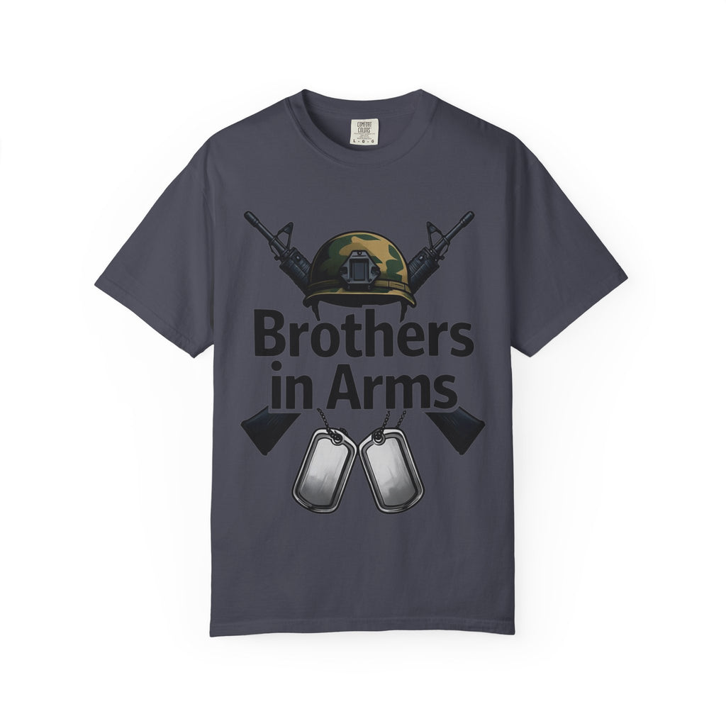 "Brothers in Arms" Unisex Garment-Dyed T-shirt