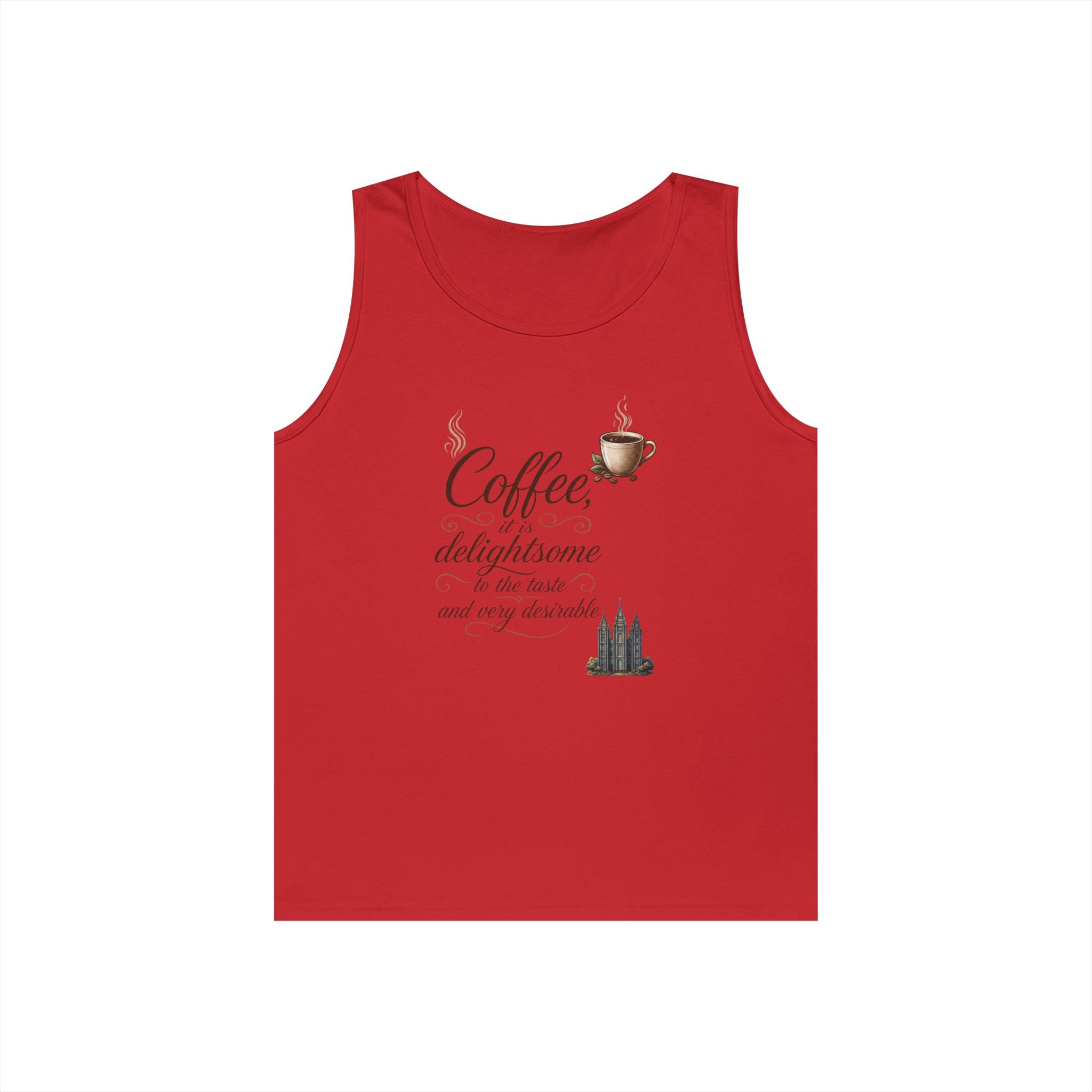 "Coffee is Delightsome" Tank Top