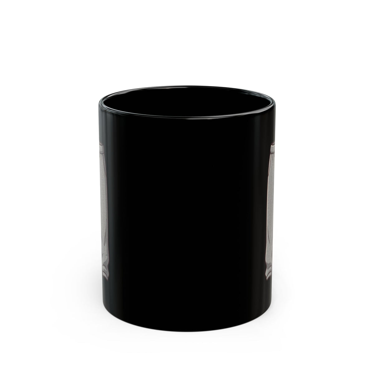 "Offical Thanksgiving Uniform" Black Ceramic Mug — Graphic