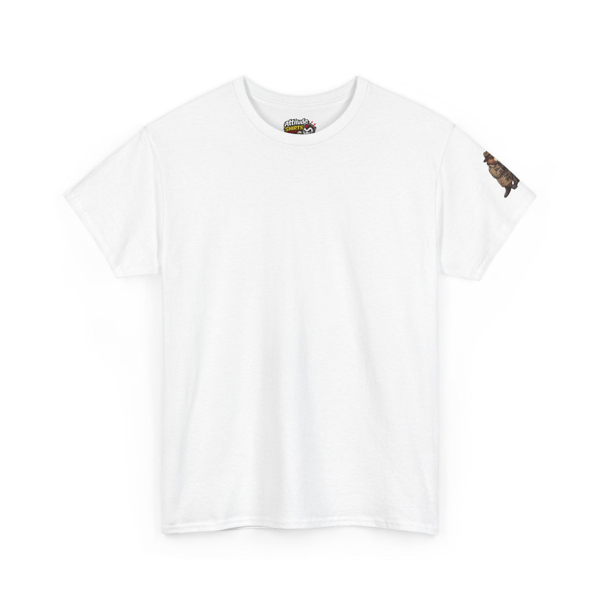 Color: White | I Know Hard Wood Premium Graphic Tee