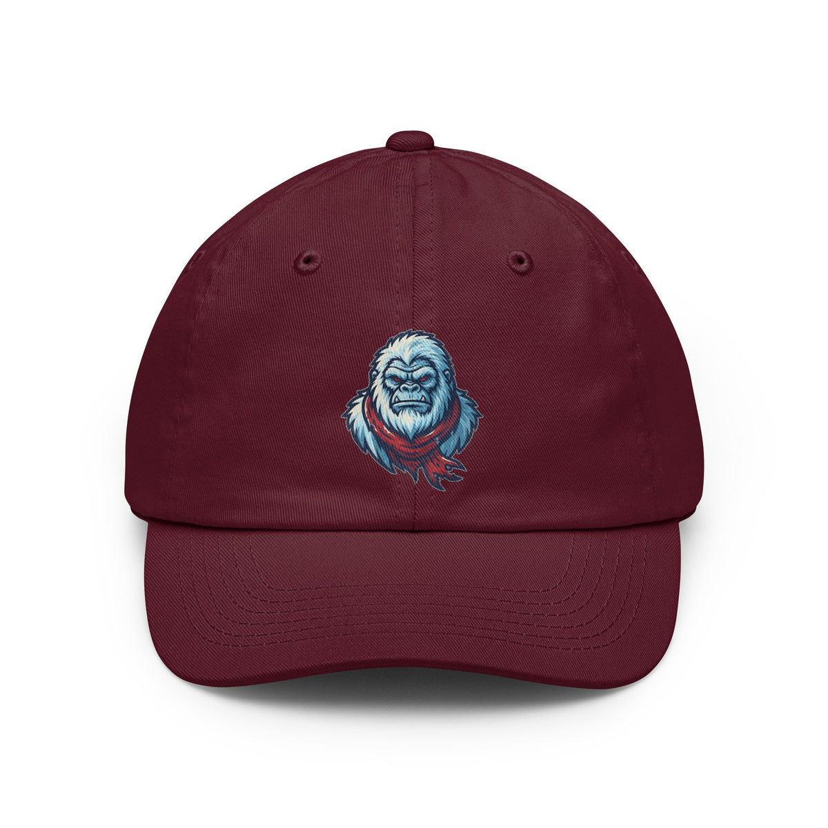 Color: Maroon | Yeti-Abominable Snowman (Himalayas) Dad Hat — -C