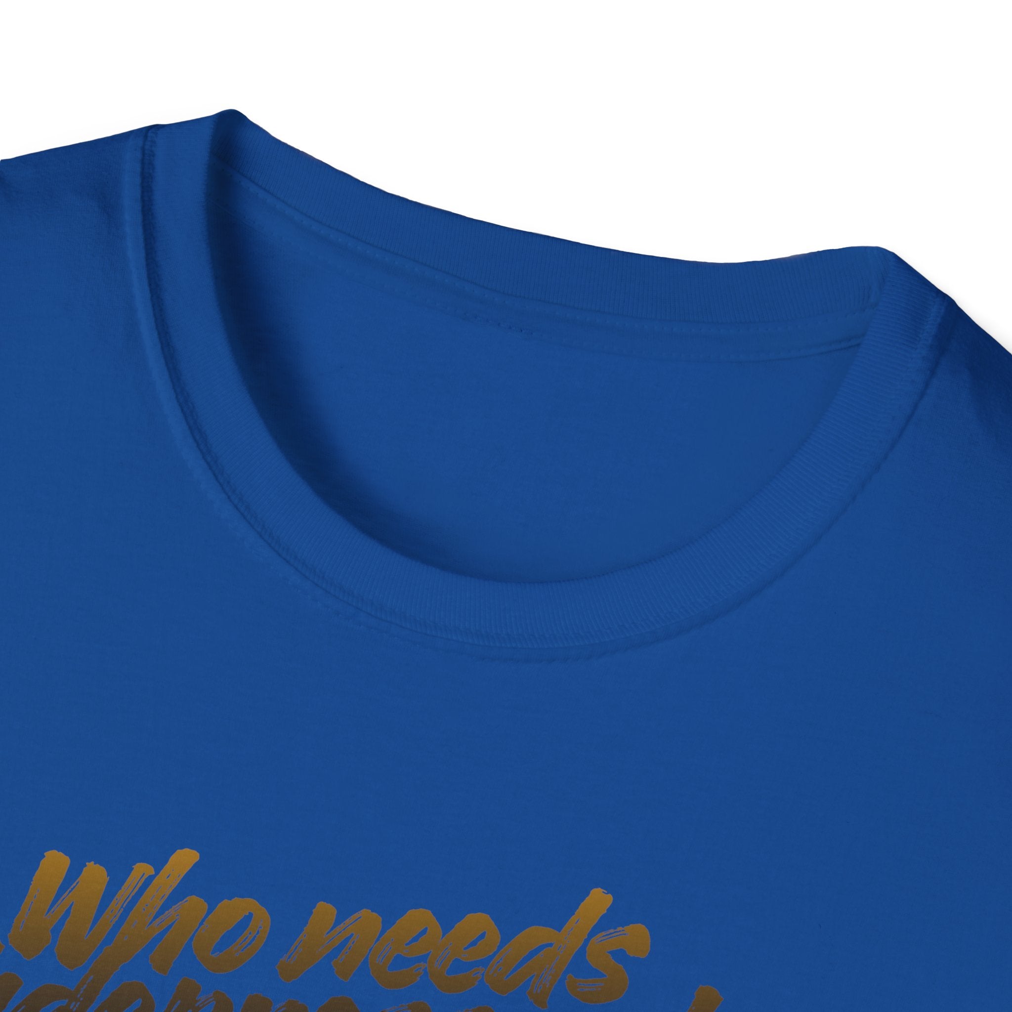 Beer Graphic T-Shirt — "Who Needs Antidepressants When You Have Beer?" Retro Pint Design