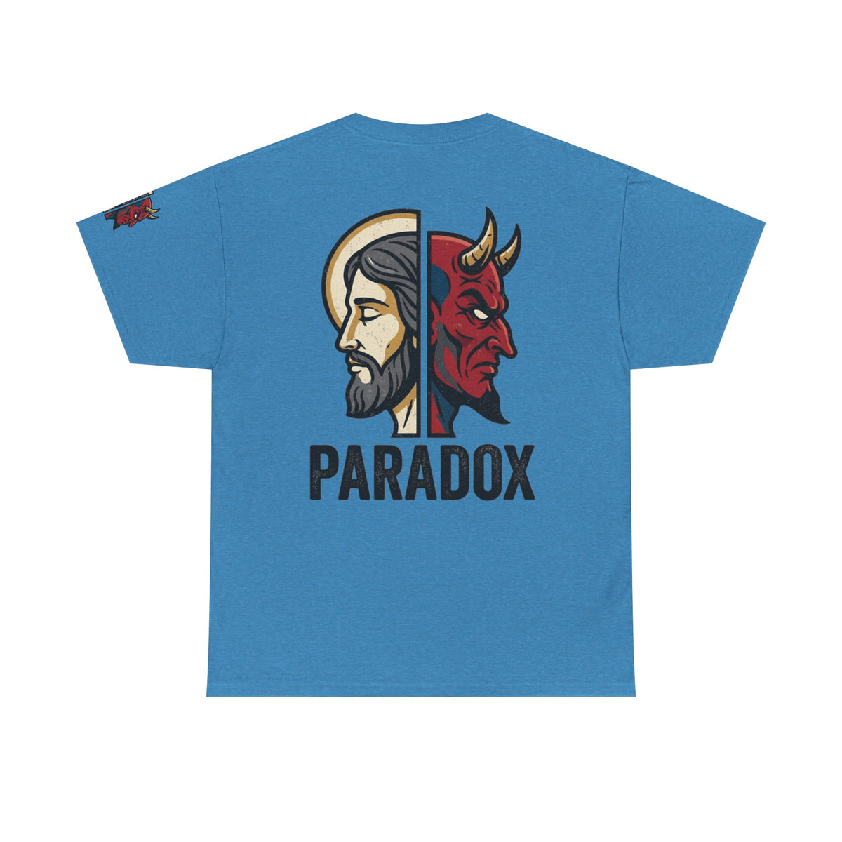 Color: Heather Sapphire | Paradox Premium Graphic Tee