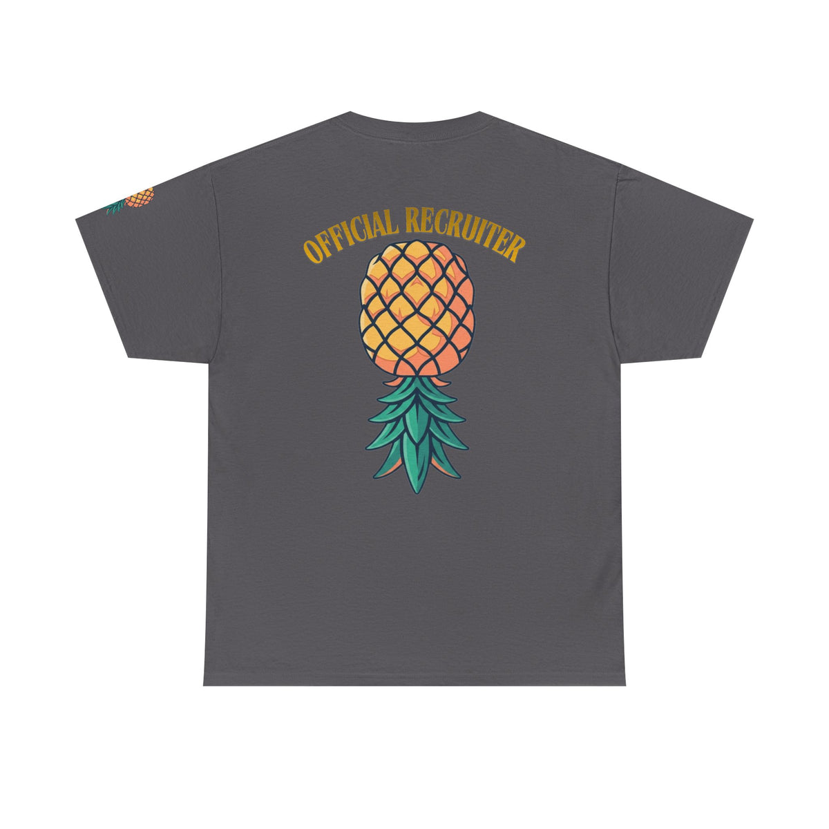 Color: Charcoal | Official Recruiter Premium Graphic Tee