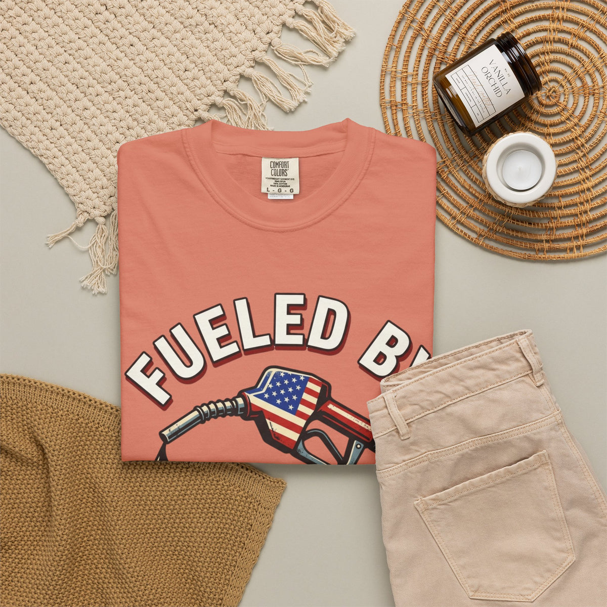 "Fueled By Putin" Unisex Garment-Dyed Tee