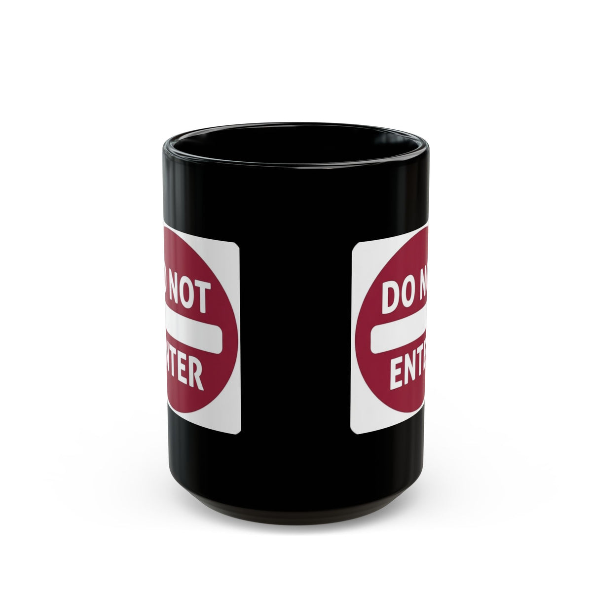 "I Cooked I Ate" Black Ceramic Mug — Graphic