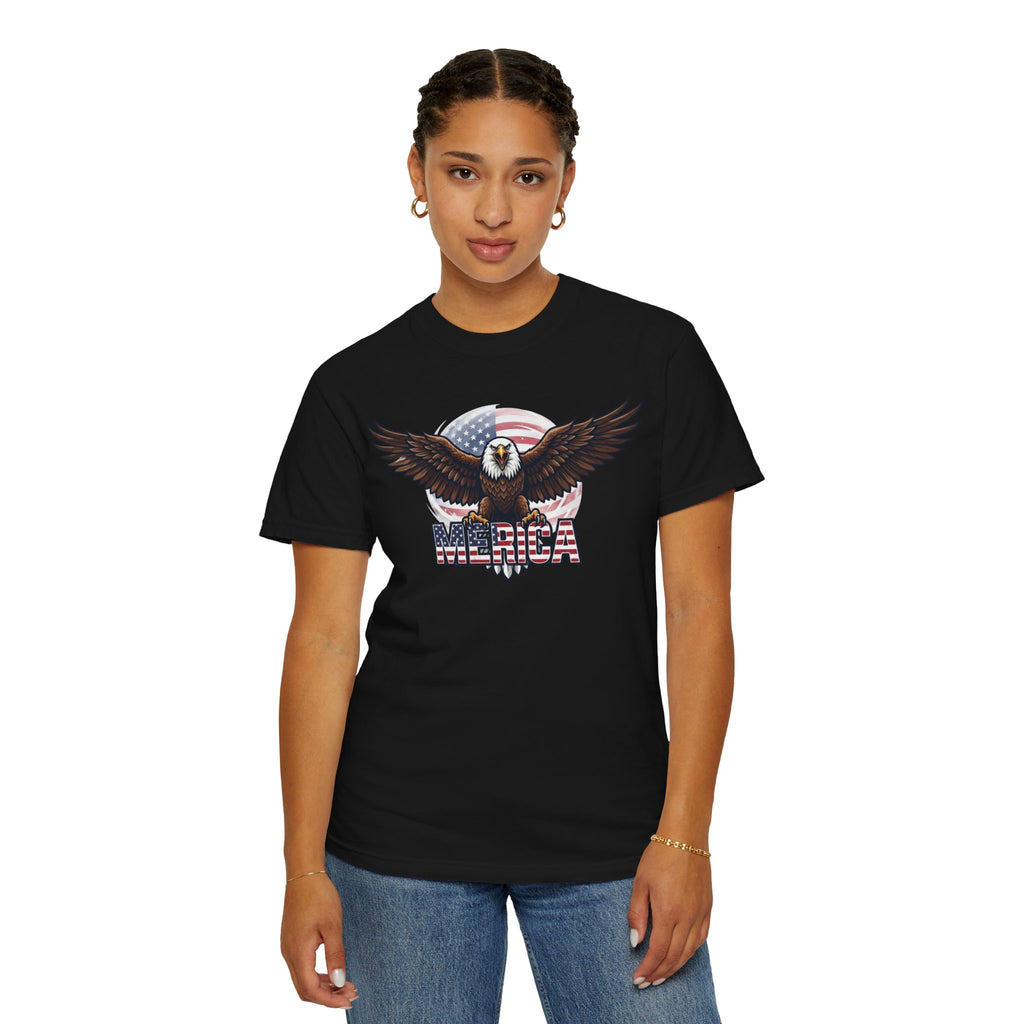 "Merica" Unisex Garment-Dyed Tee