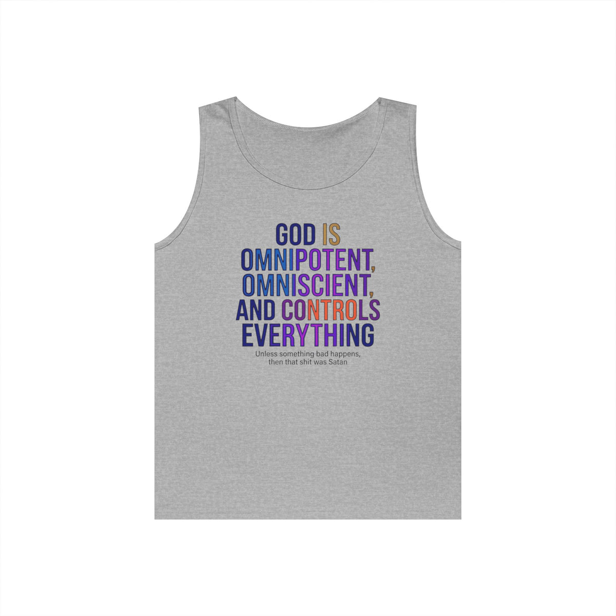 "God Controls Everything" Tank Top