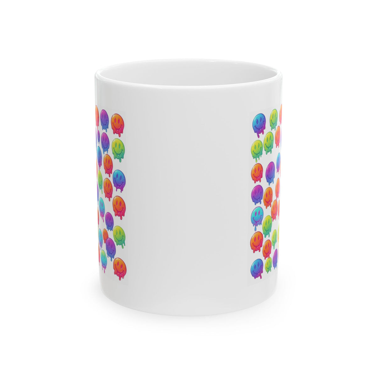 "Melting Hot" White Ceramic Mug