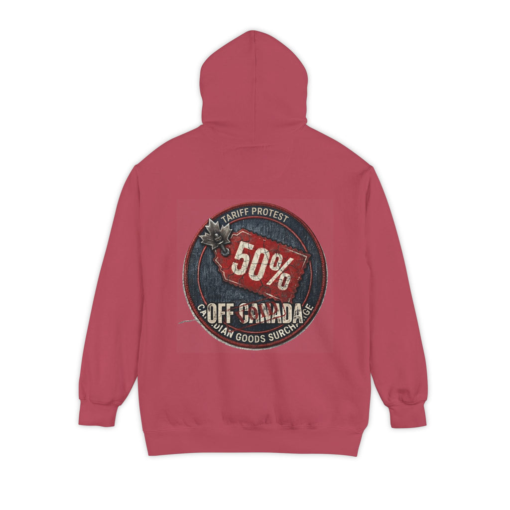 "50% Off Canada" Garment-Dyed Hoodie