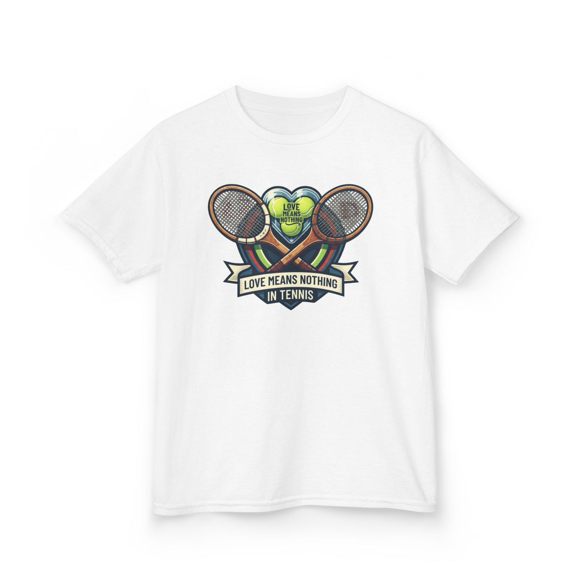 "Love Means Nothing in Tennis" Kids Tee