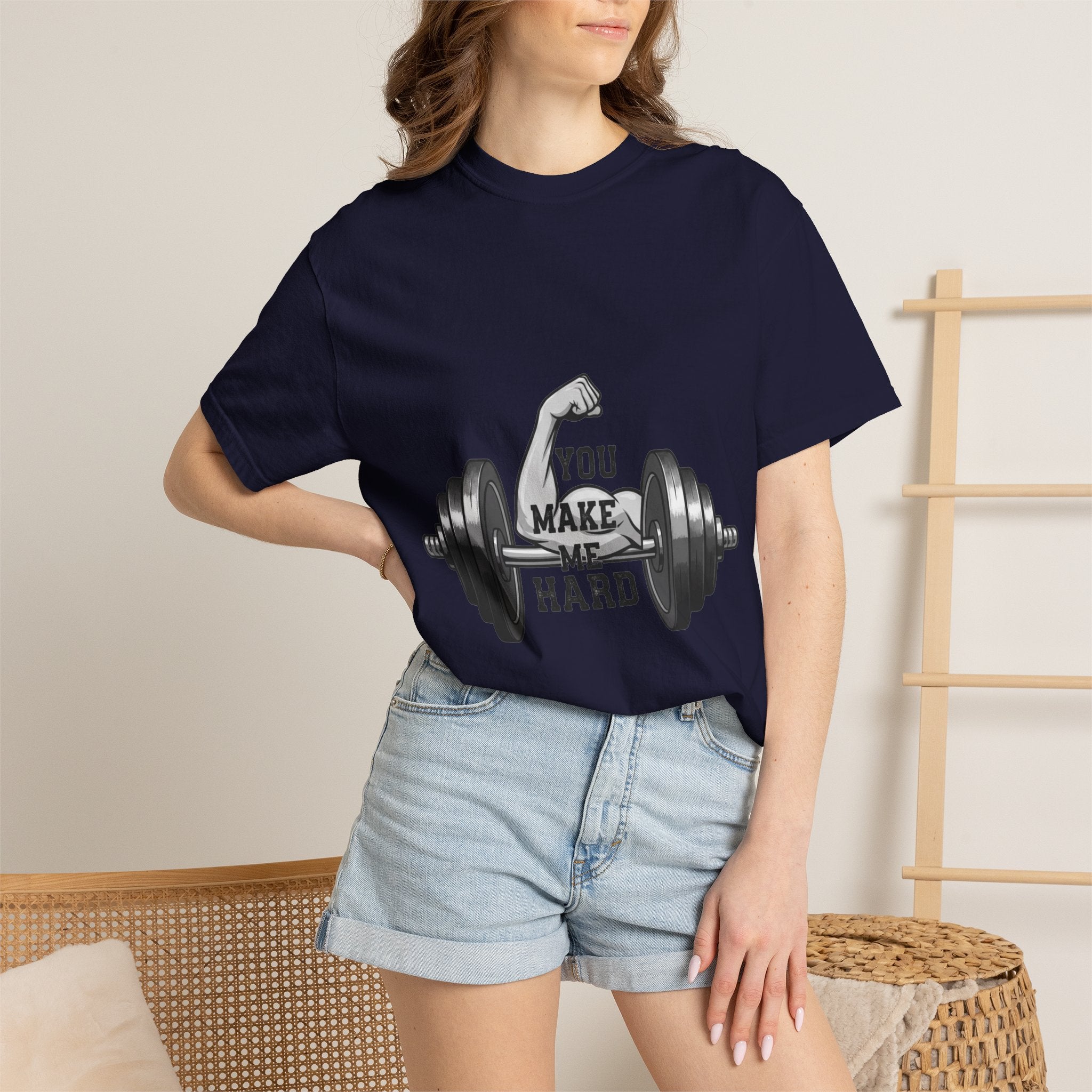 You Make Me Hard Tee | Garment-Dyed Tee — AttitudeShirts