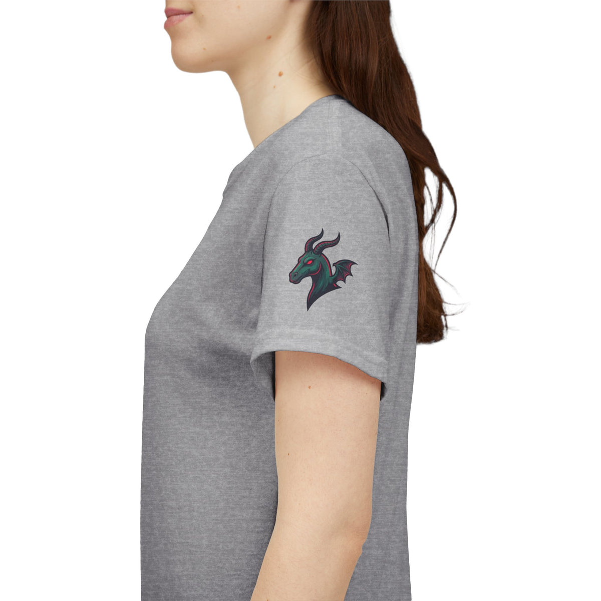 Color: Sport Grey | The Jersey Devil (New Jersey, USA) Premium Graphic Tee
