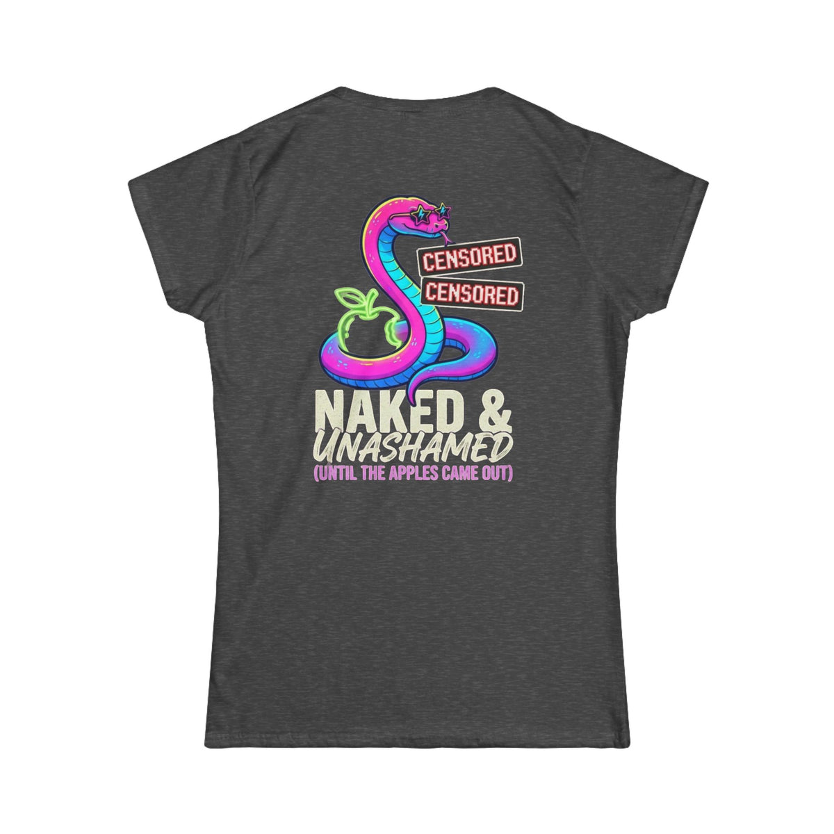 "Good Book Series Naked & Unashamed" Women's Tee