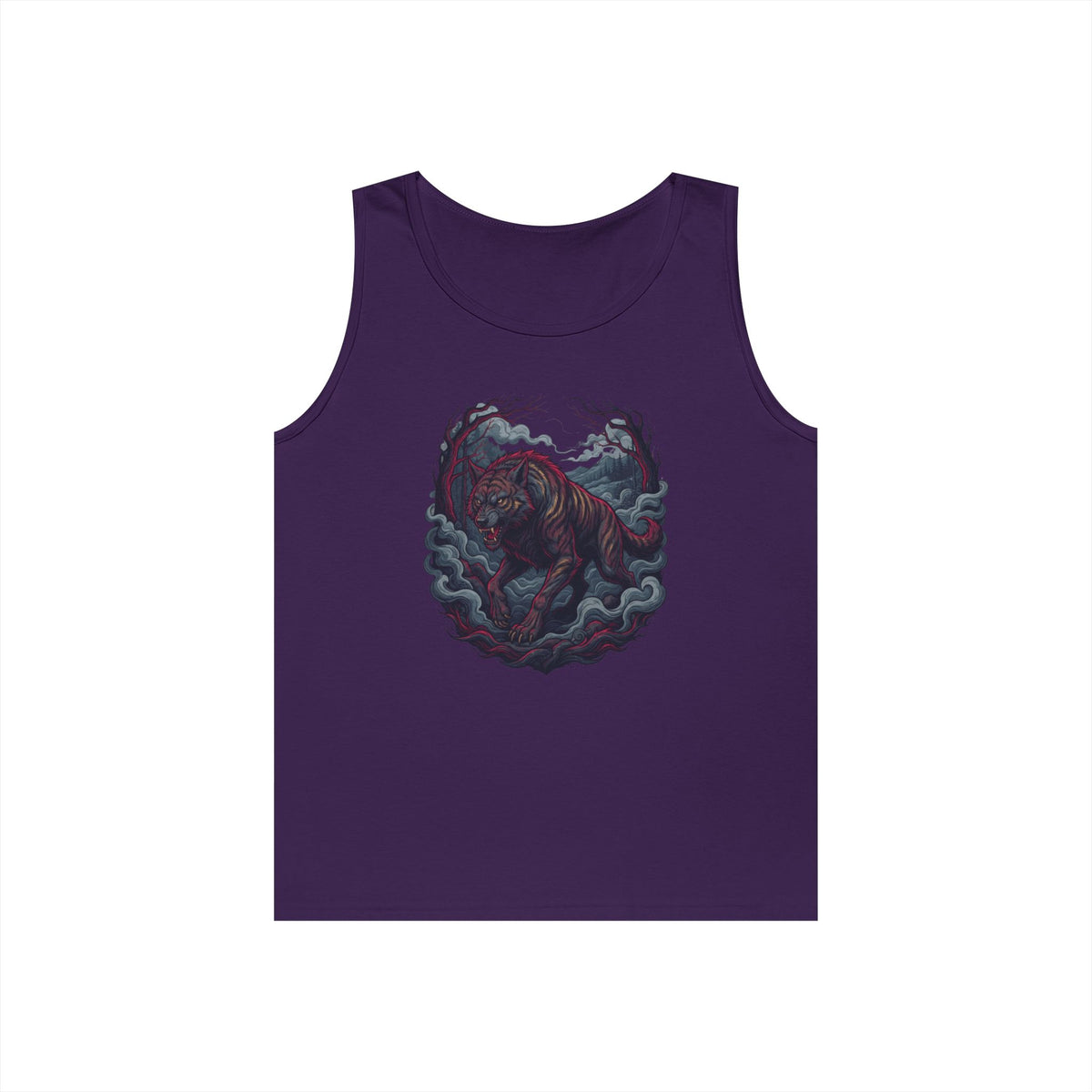 Color: Purple | The Beast of Gévaudan (France) Tank Top