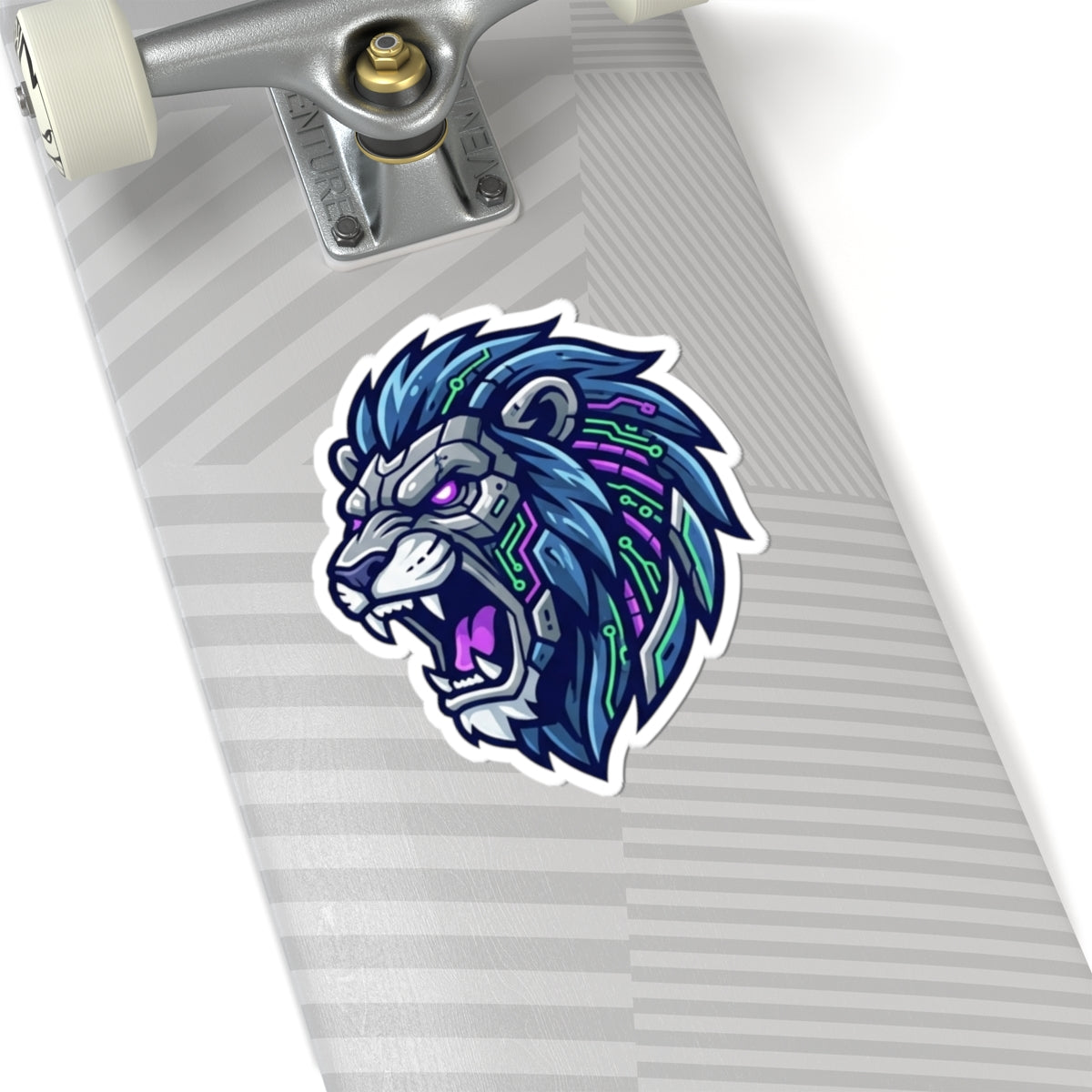 "Cyber Lion" Sticker