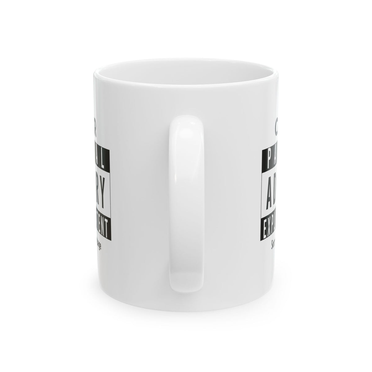 "Sorry For My Filthy Language" White Ceramic Mug