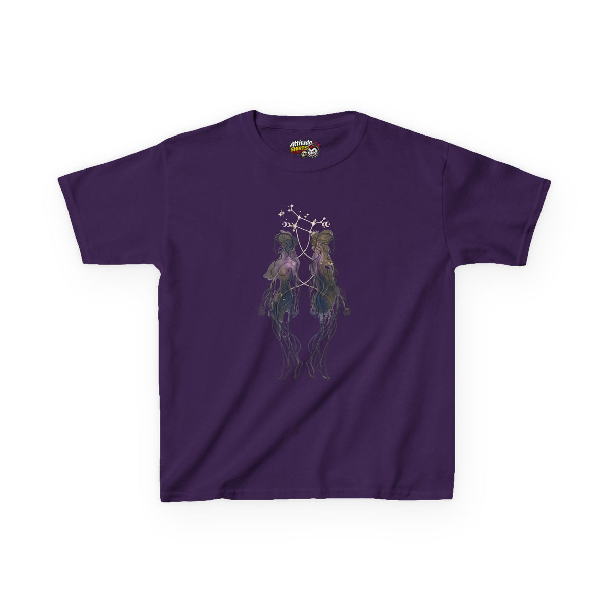 "Gemini The Celestial Twins" Kids Tee