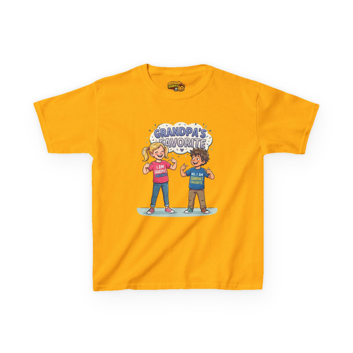 Color: Gold | Grandpa's Favorite Kids Tee