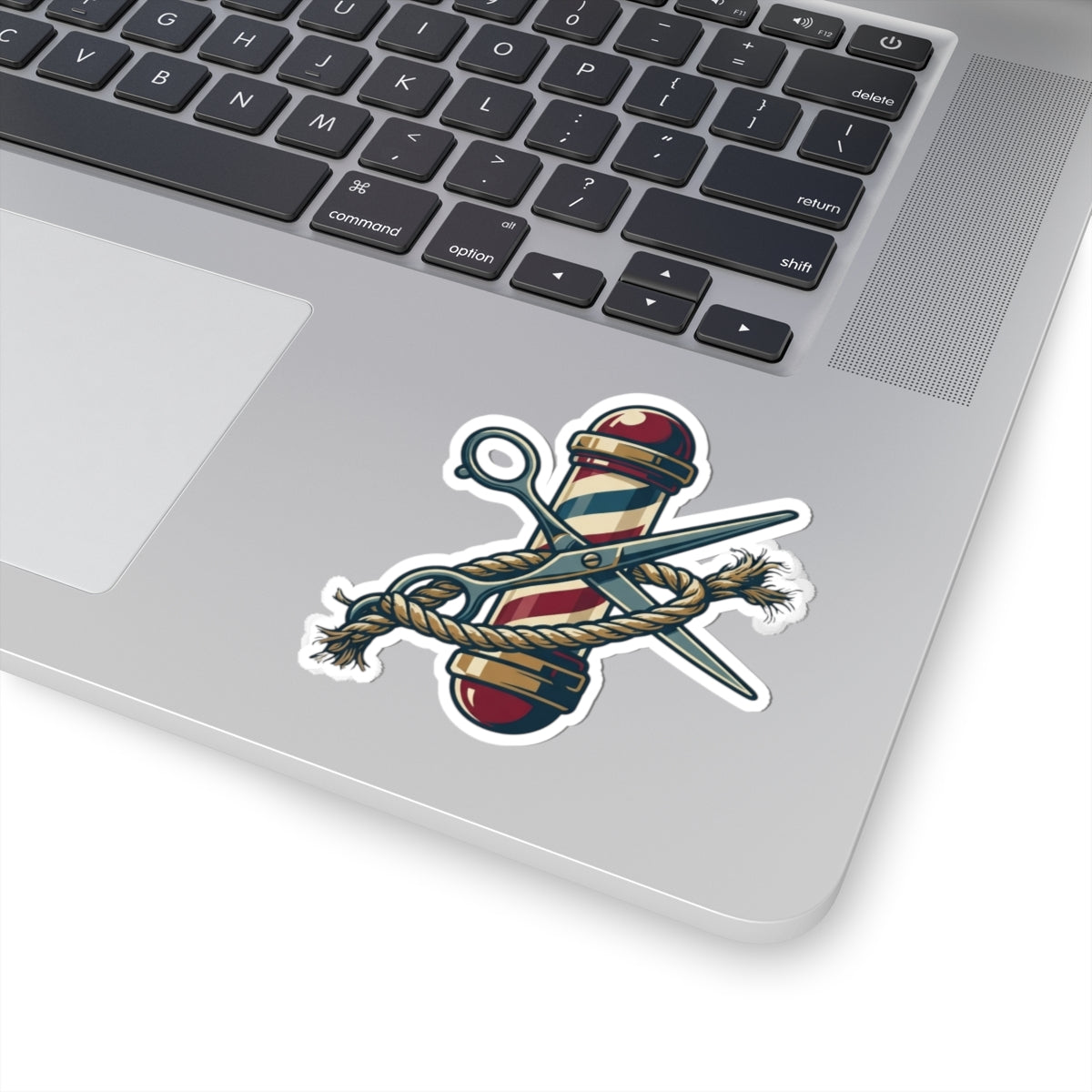 "Good Book Series Delilah's Barber Shop" Sticker