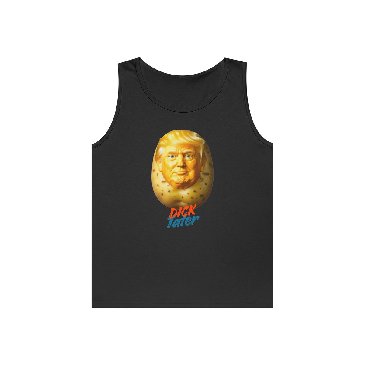 Color: Black | Dick Tater Tank Top