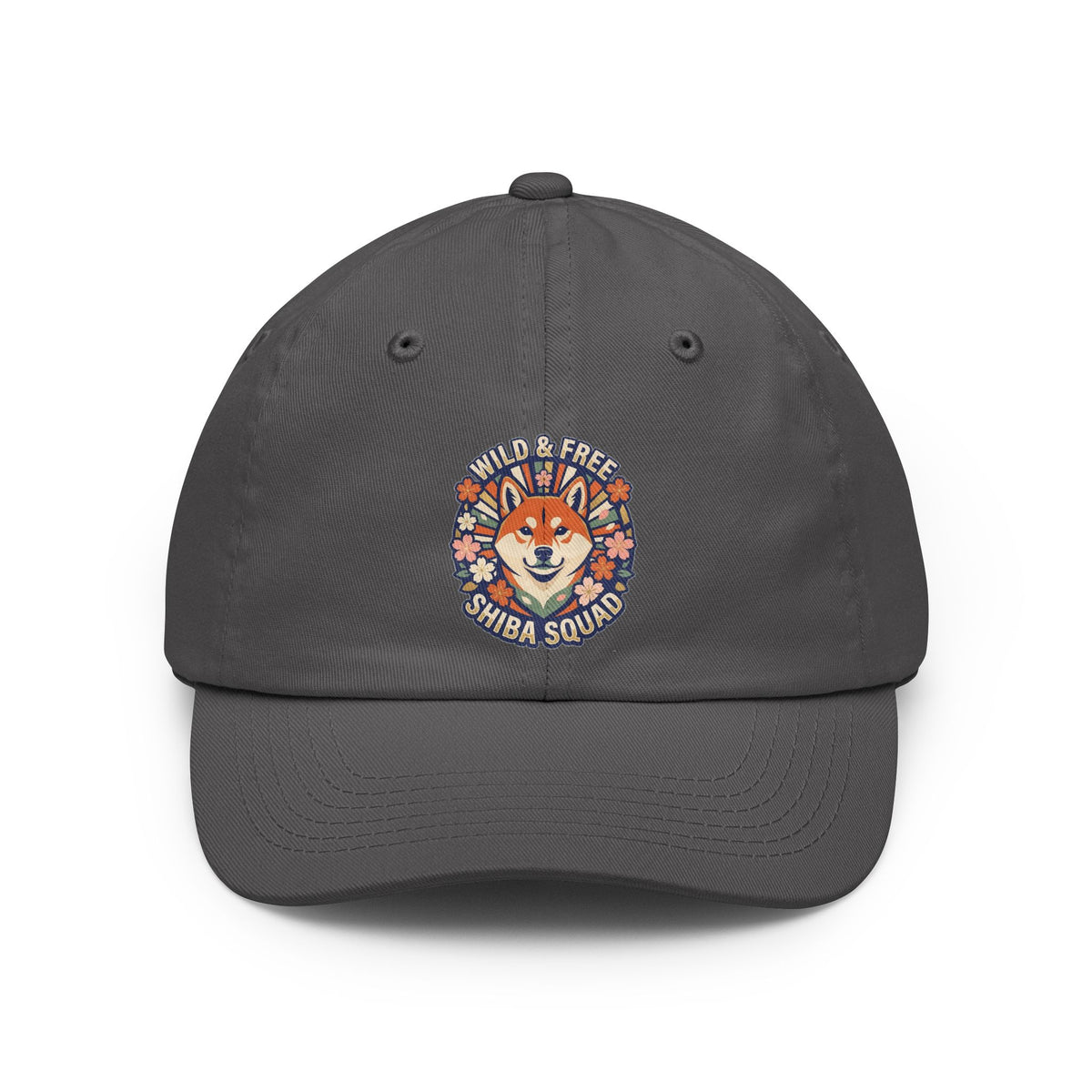 Color: Charcoal | Shiba Squad Dad Hat