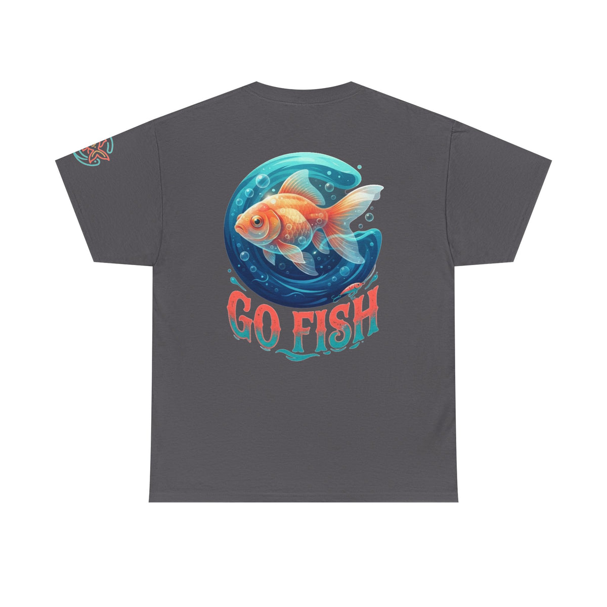 Color: Charcoal | Go Fish Premium Graphic Tee