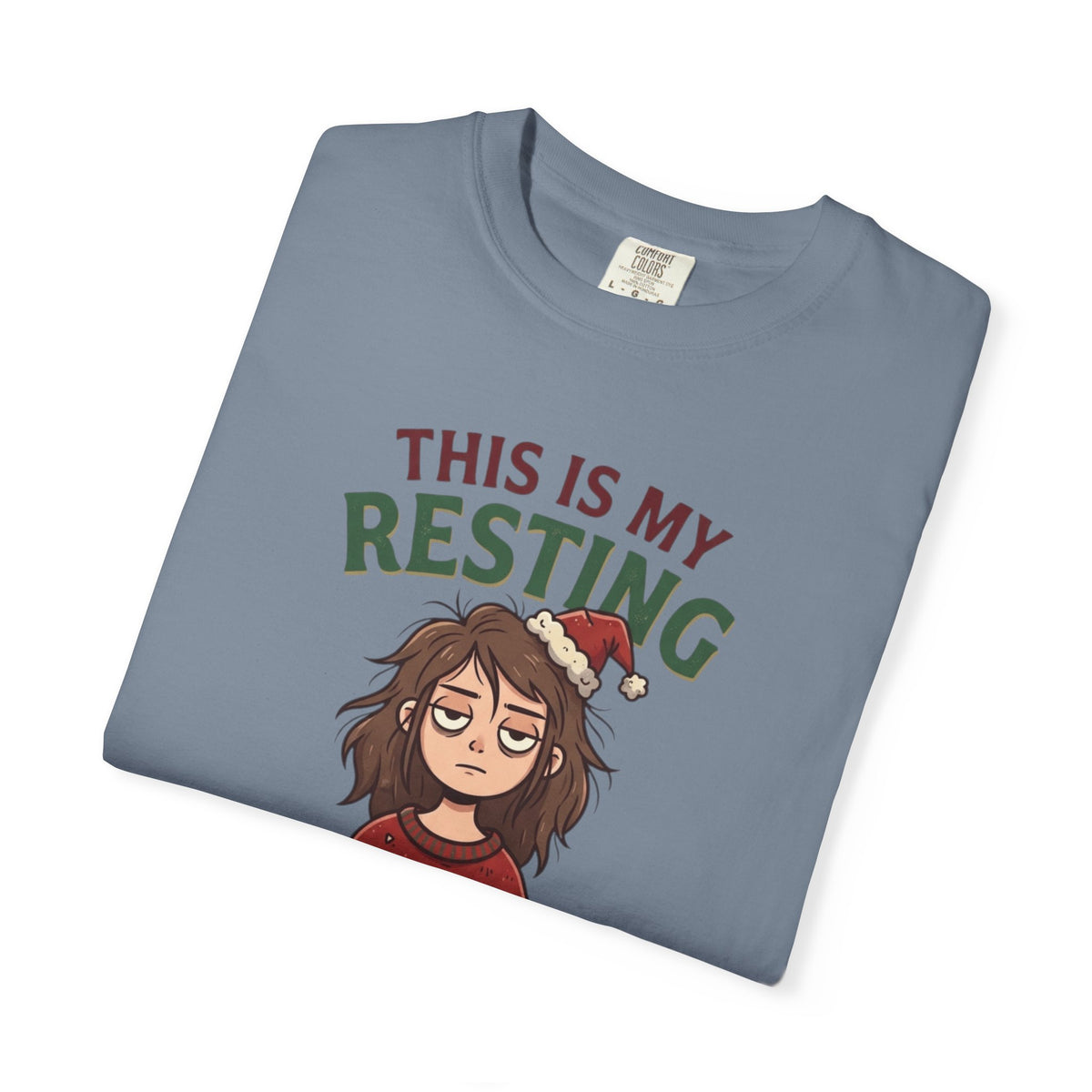 "Christmas Is Ruined" Unisex Garment-Dyed Tee