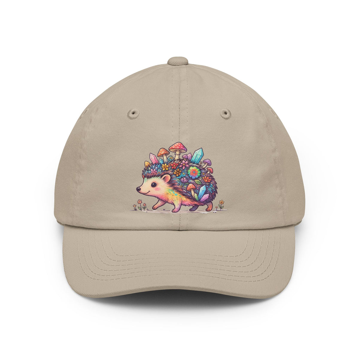 Color: Stone | Hippy Hedgehog Dad Hat