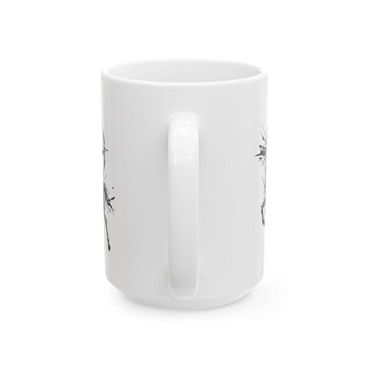 "Sagittarius The Archer Centaur" White Ceramic Mug