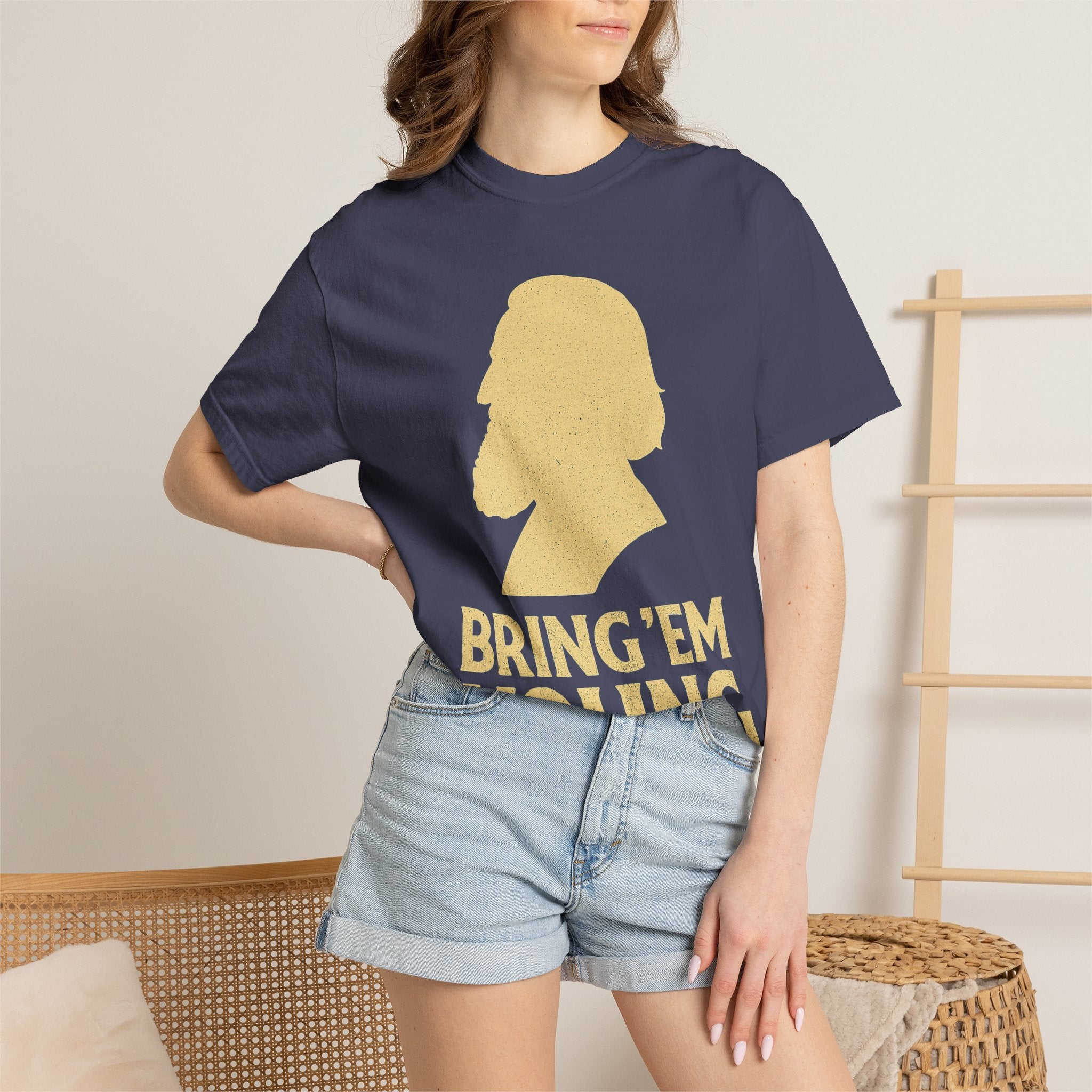 "Bring 'Em Young" Unisex Garment-Dyed T-shirt