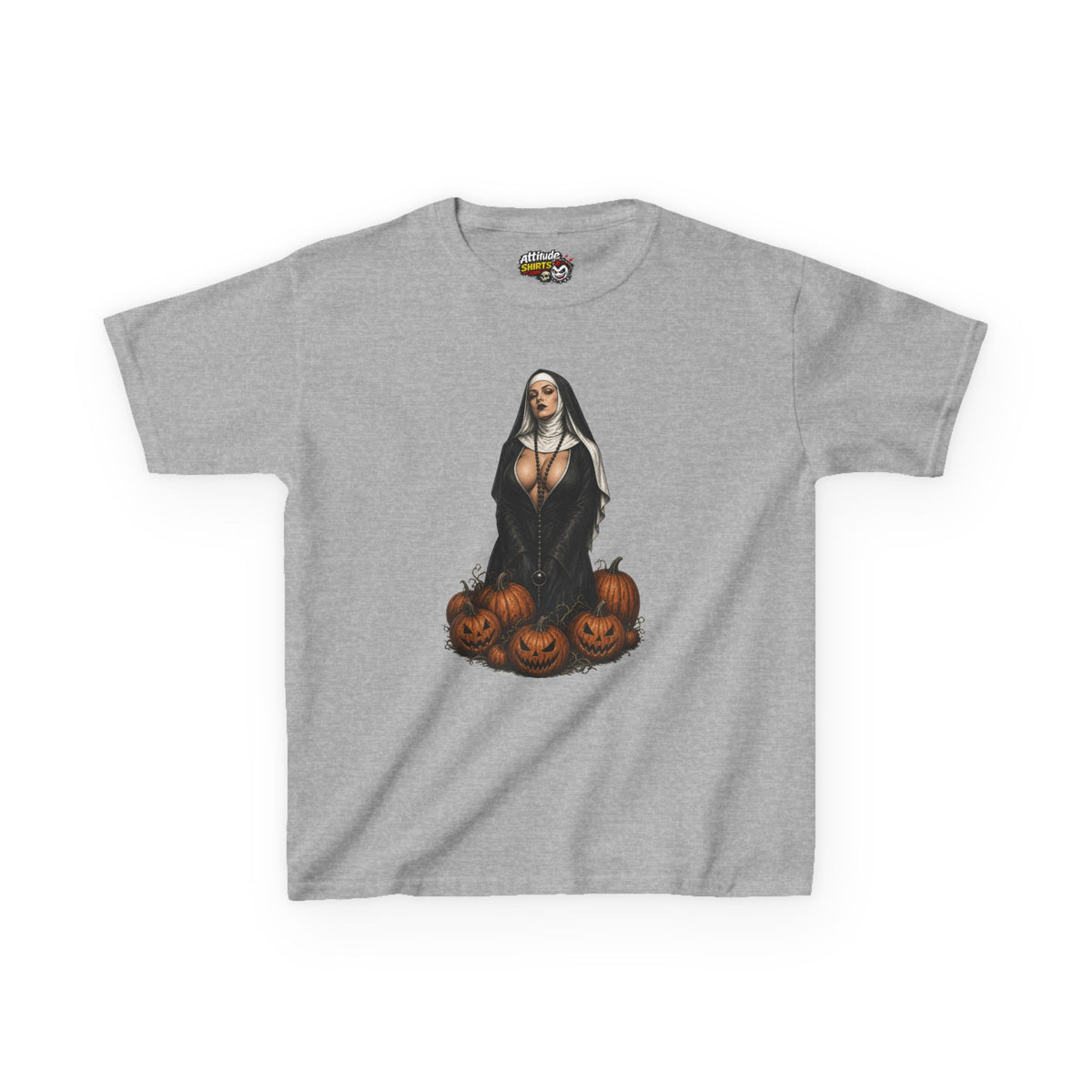 "Halloween Nun" Kids Tee