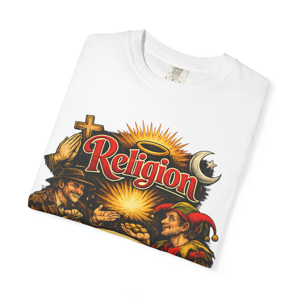 "The Original Transaction" Unisex Garment-Dyed T-shirt