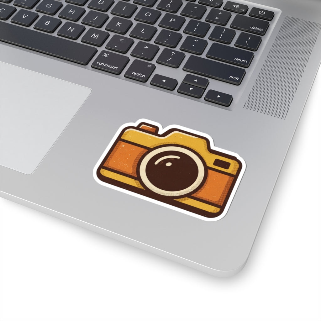 "Eyes Closed As Usual" Sticker