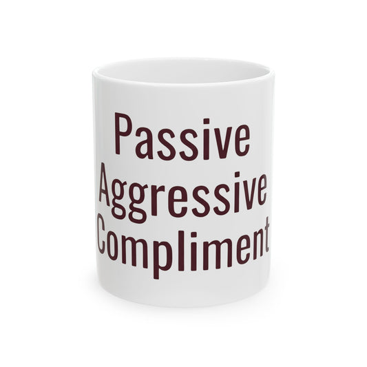 "Thankgiving Bingo" White Ceramic Mug — Graphic