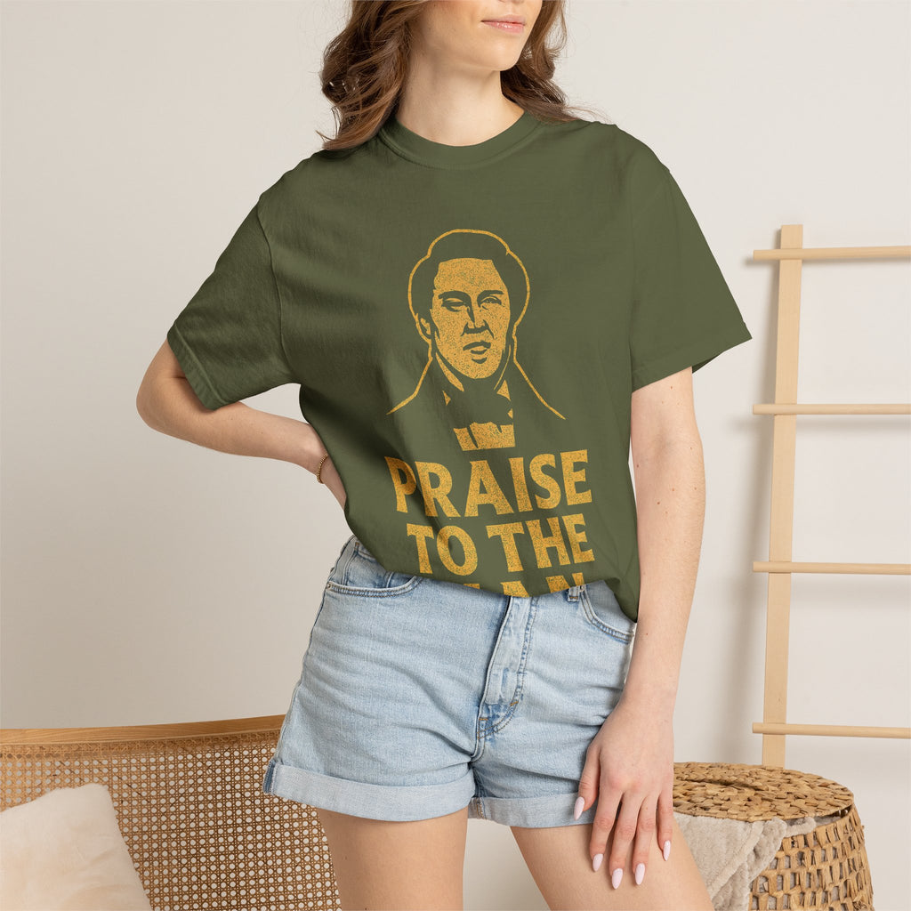 "Praise to the Man" Unisex Garment-Dyed T-shirt