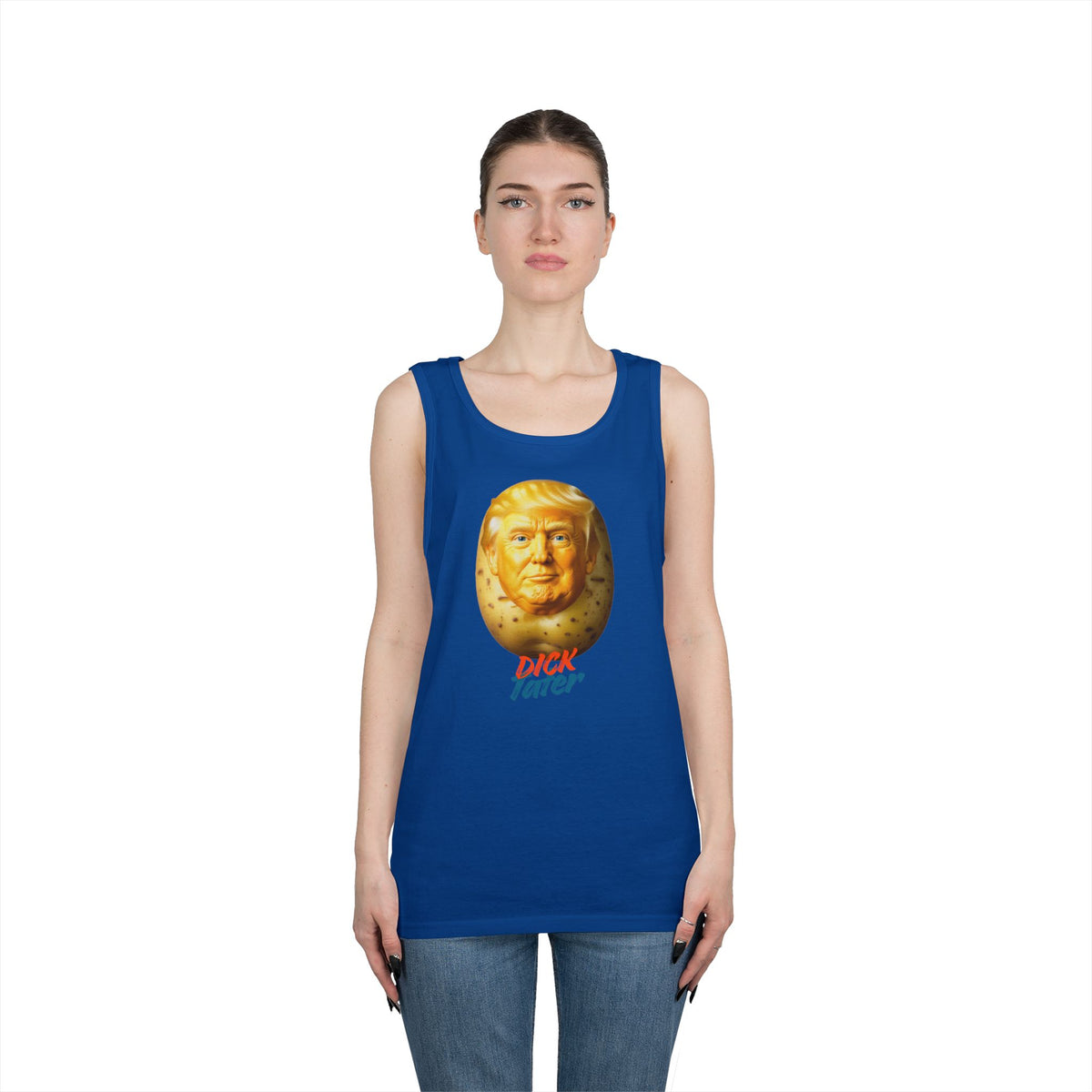 Color: Royal | Dick Tater Tank Top