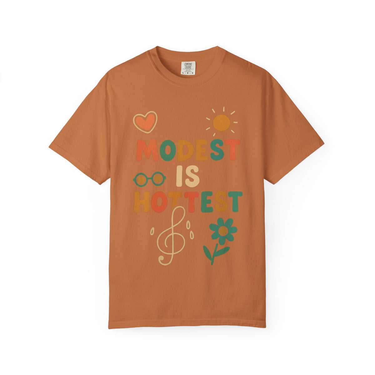Color: Yam | Modest is Hottest Unisex Garment-Dyed T-shirt