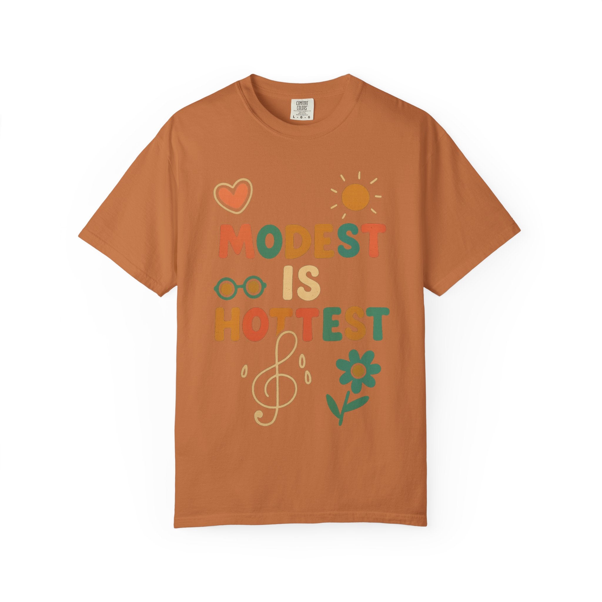 "Modest is Hottest" Unisex Garment-Dyed T-shirt