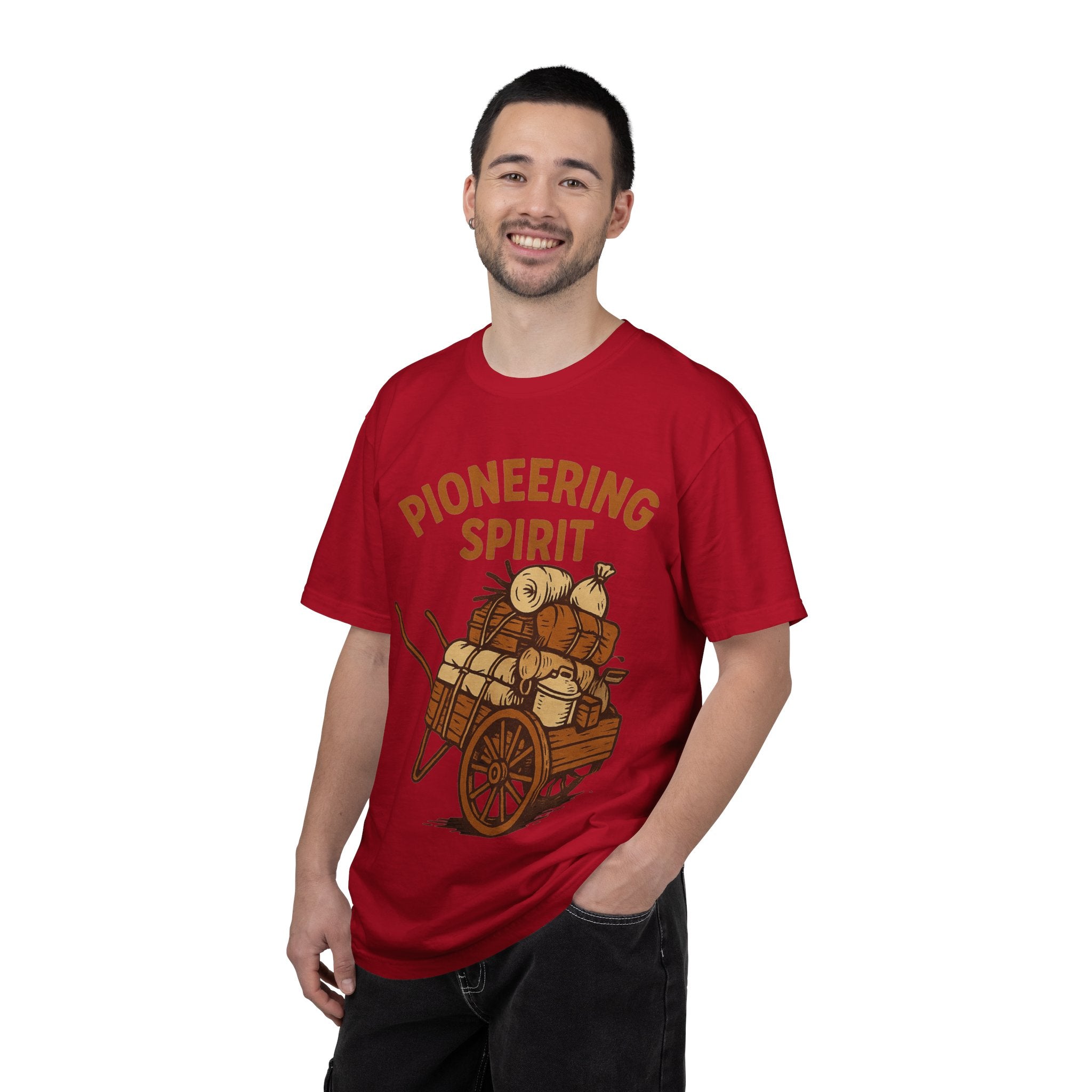 "Pioneering Spirit" Unisex Garment-Dyed T-shirt