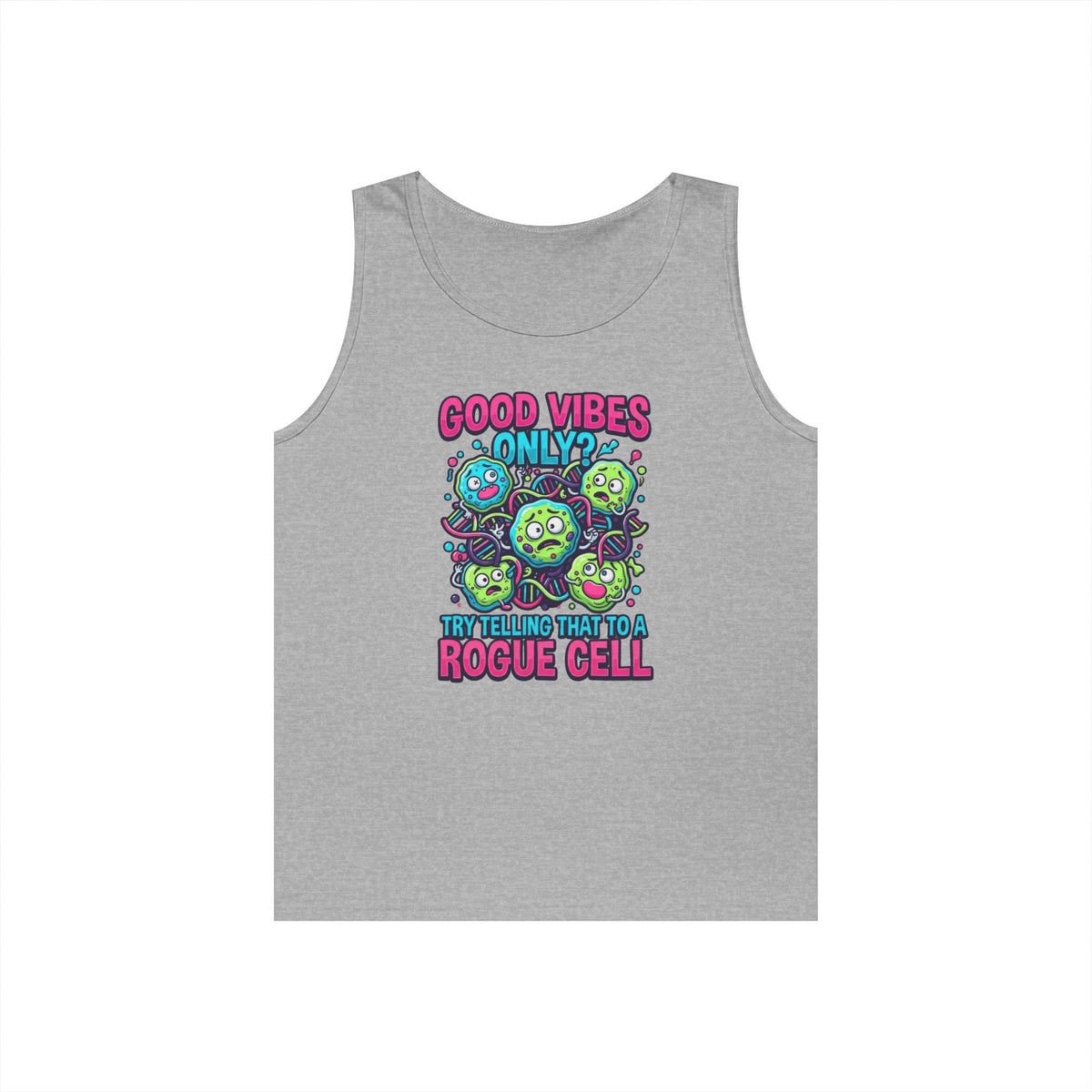 Color: Sport Grey | Good Vibes Only Tank Top