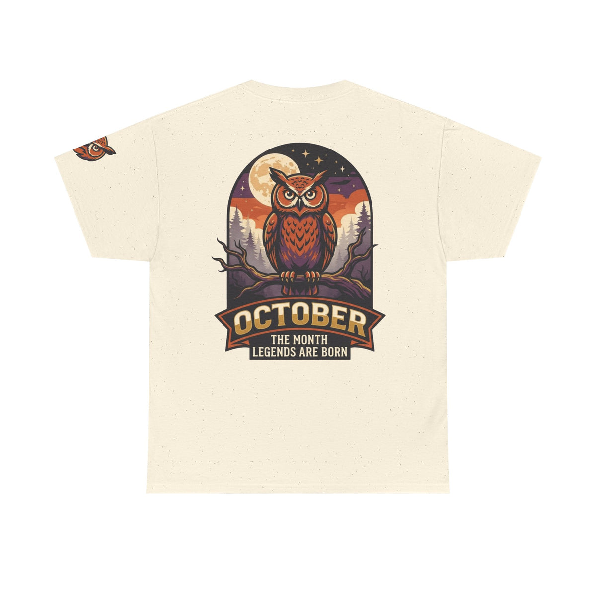 Color: Natural | October Legend Premium Graphic Tee