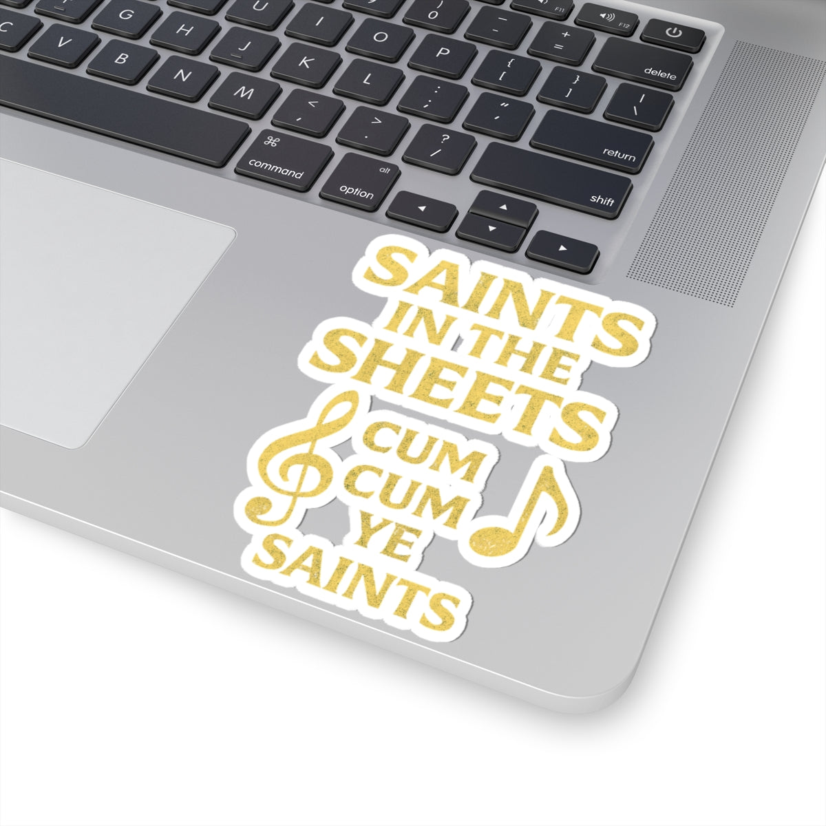 "Cum Cum Ye Saints" Sticker — Main