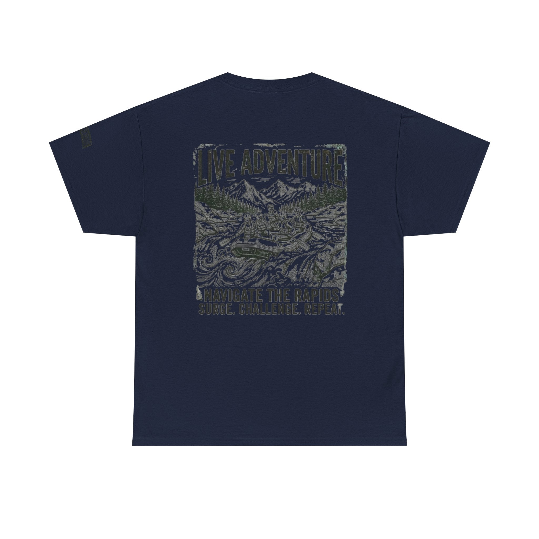 "Live Adventure - Rafting" Premium Graphic Tee