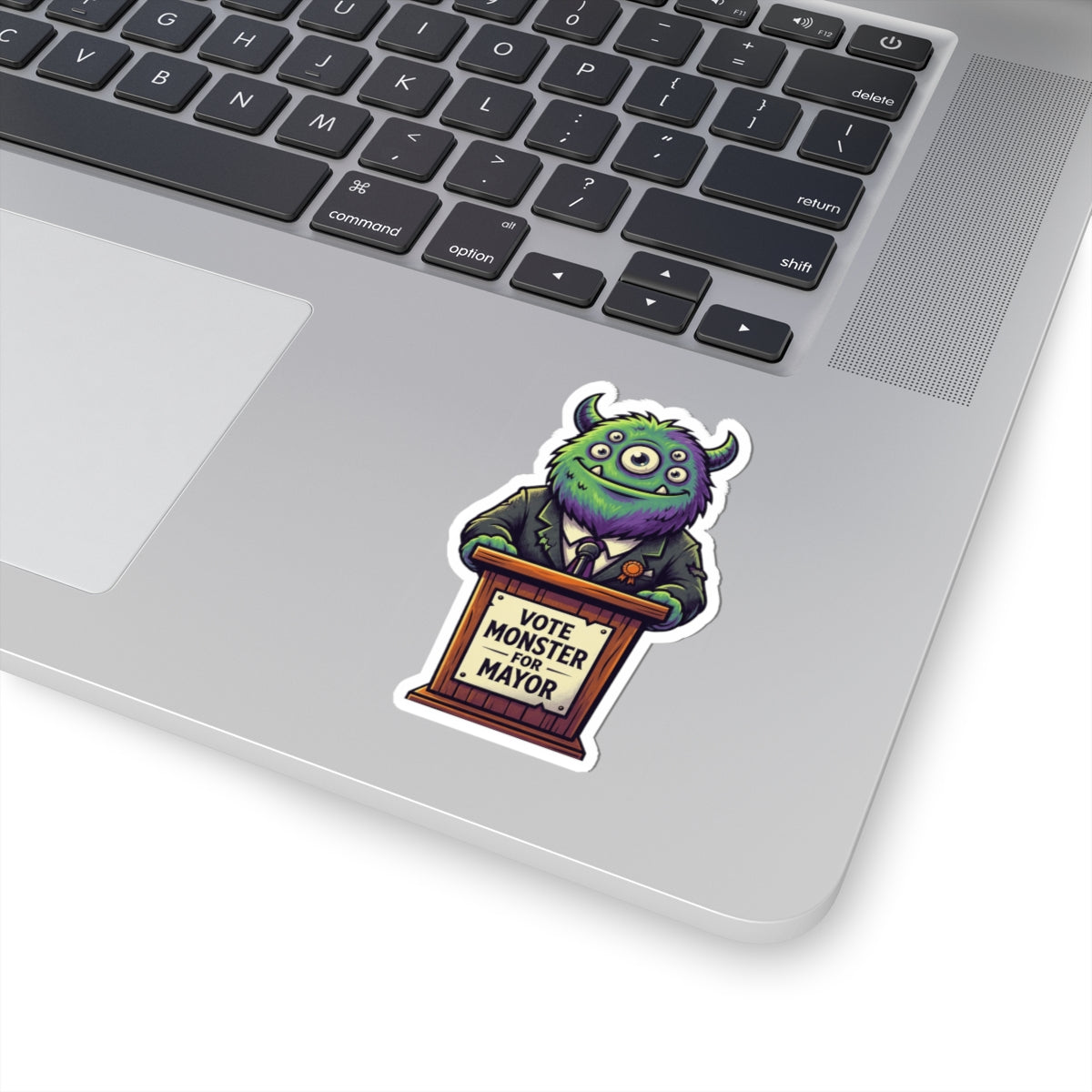 "Vote Monster For Mayor" Sticker