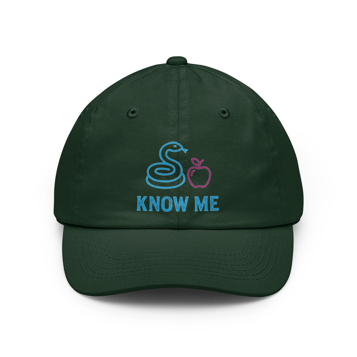 Color: Forest Green | Good Book Series Know Me In The Biblical Sense Dad Hat