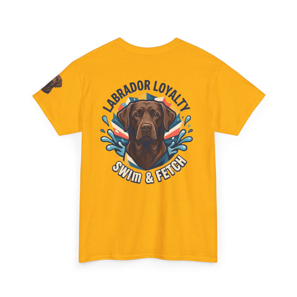 Labrador Loyalty Swim Fetch Premium Graphic Tee
