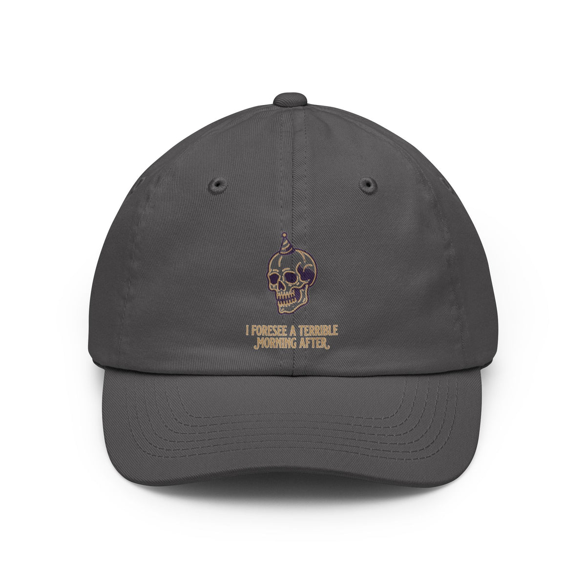 Color: Charcoal | I Foresee A Terrible Morning After Dad Hat